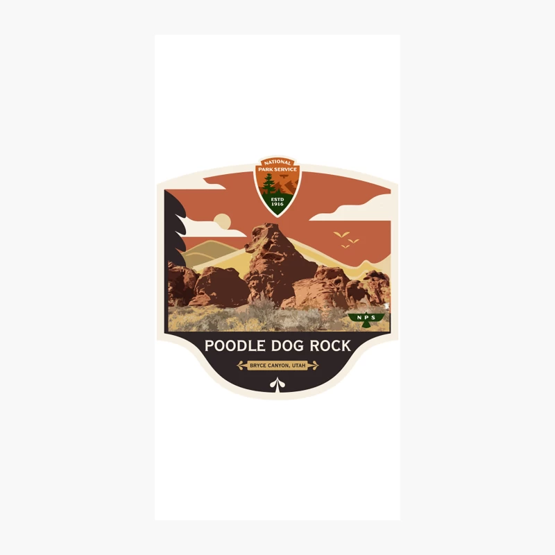 Poodle Dog Rock iPhone Case