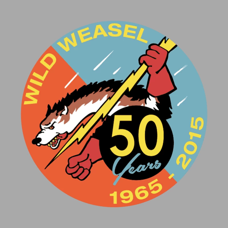 Wild Weasel 50 Years Female Pullover Hoodie