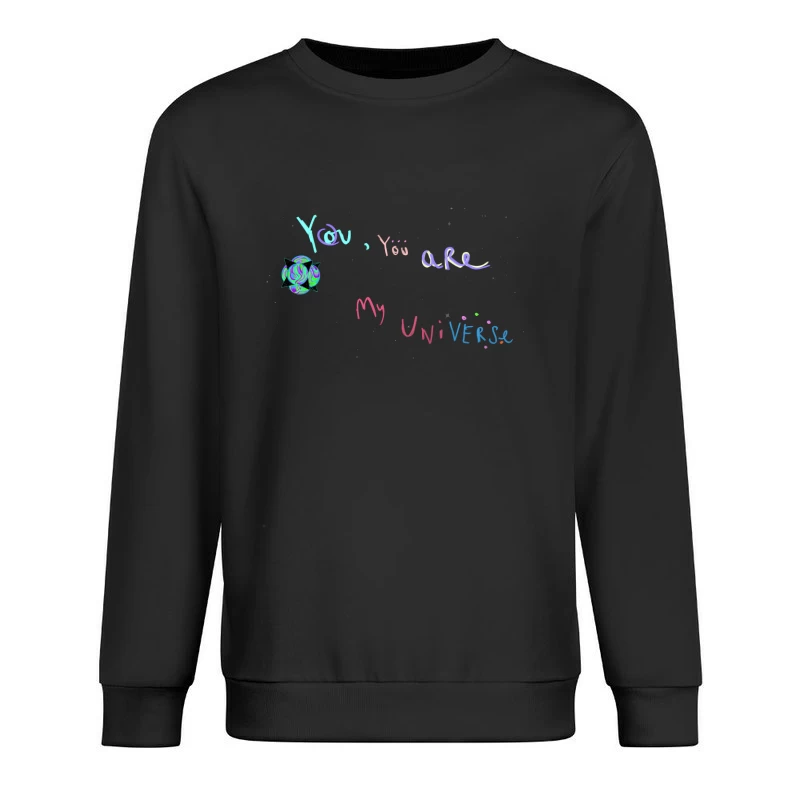 Coldplay My Universe Male Pullover Sweatshirt