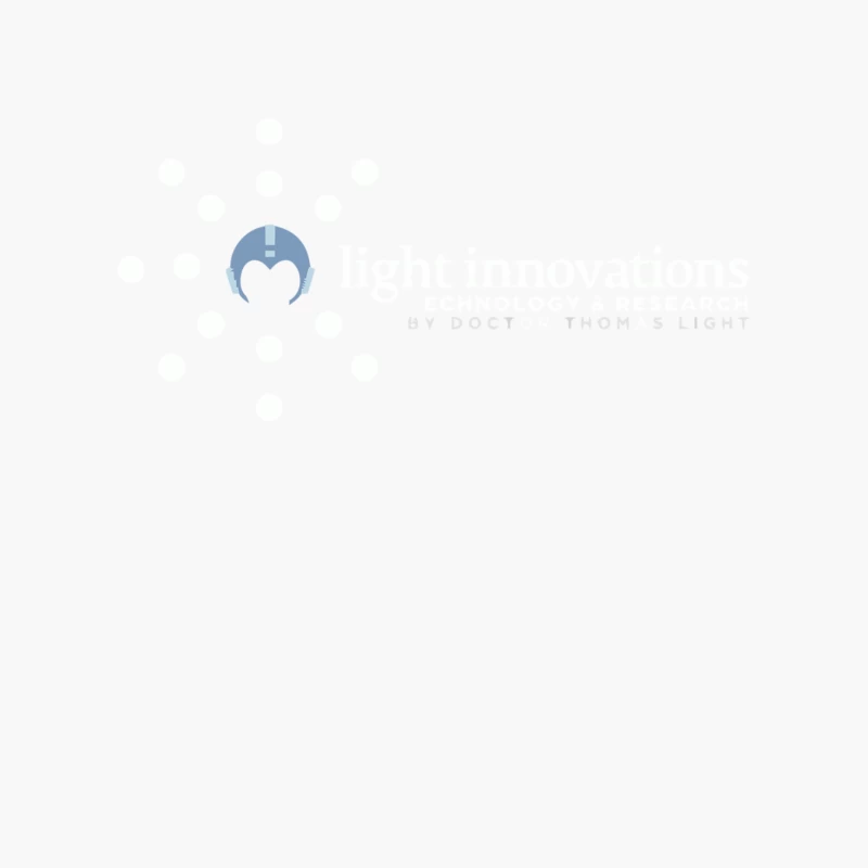 Minimalist Blue Crescent Logo with Text on White Background Cotton Tote Bag