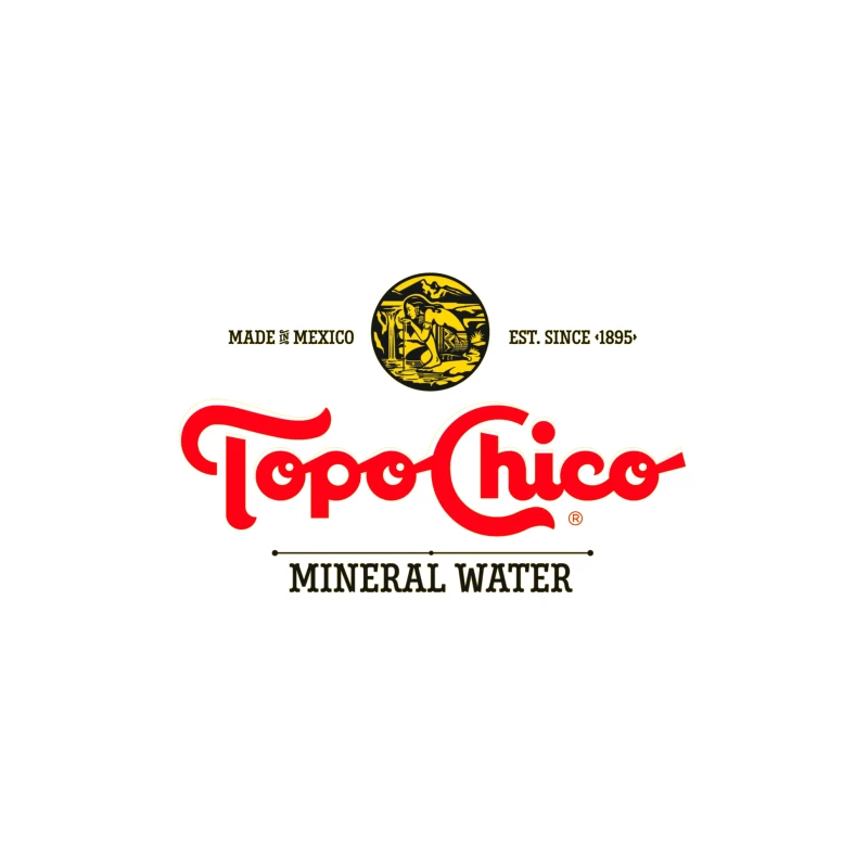 Topo Chico Logo 2 Throw Pillow
