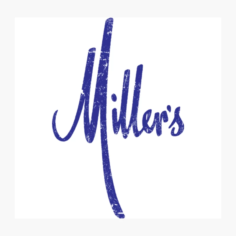 Miller_s Throw Pillow