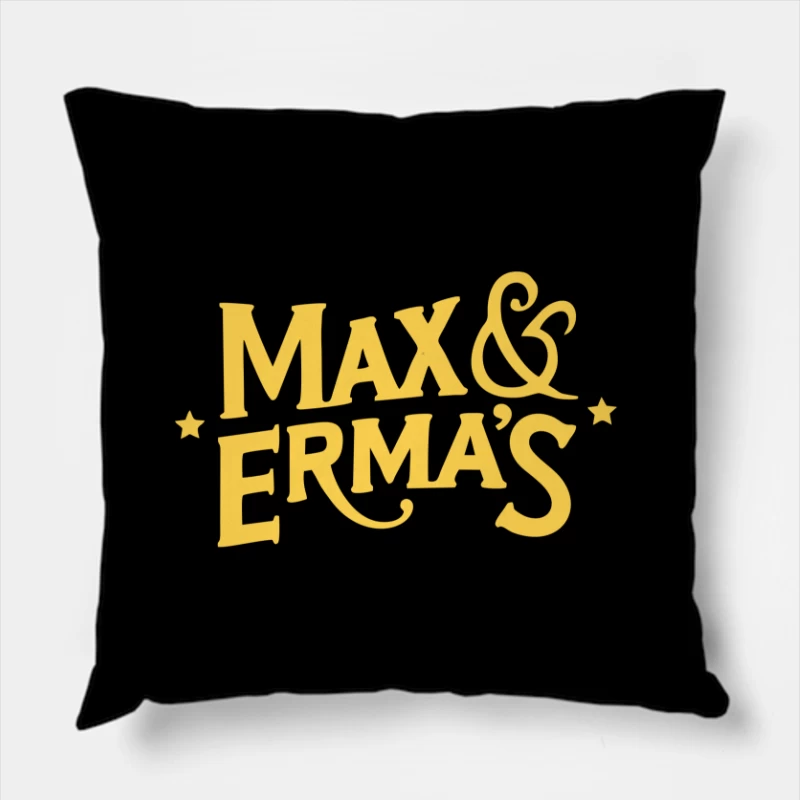 Max & Erma's Resto Throw Pillow