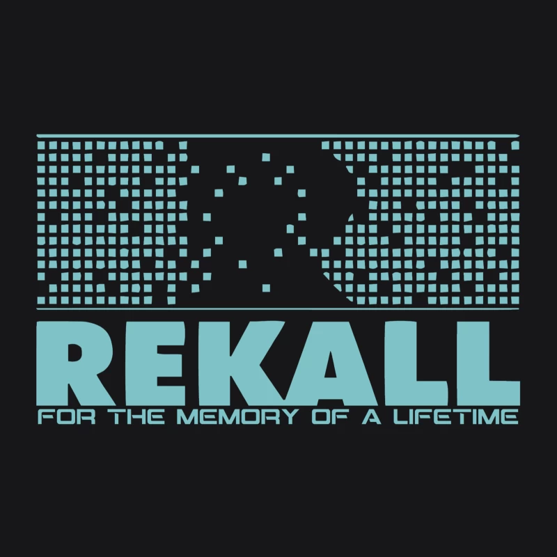 Rekall logo Male Pullover Hoodie