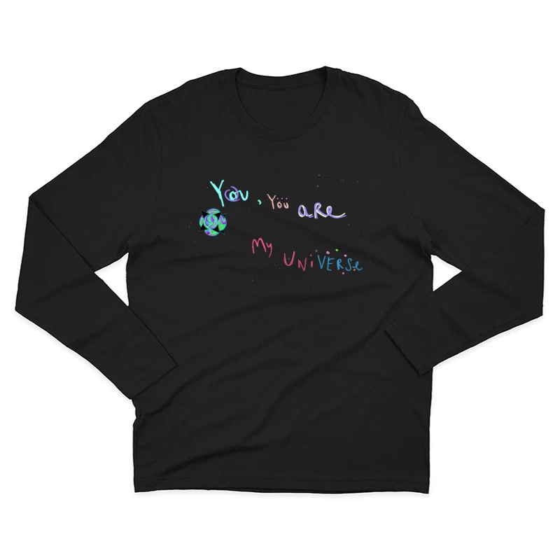 Coldplay My Universe Male Long Sleeve T-Shirt