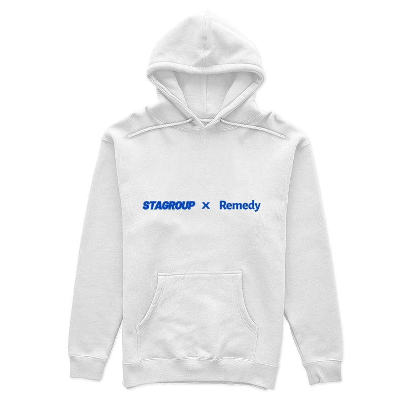 Stagroup und Remedy Kollaboration Logo Damen Pullover Hoodie