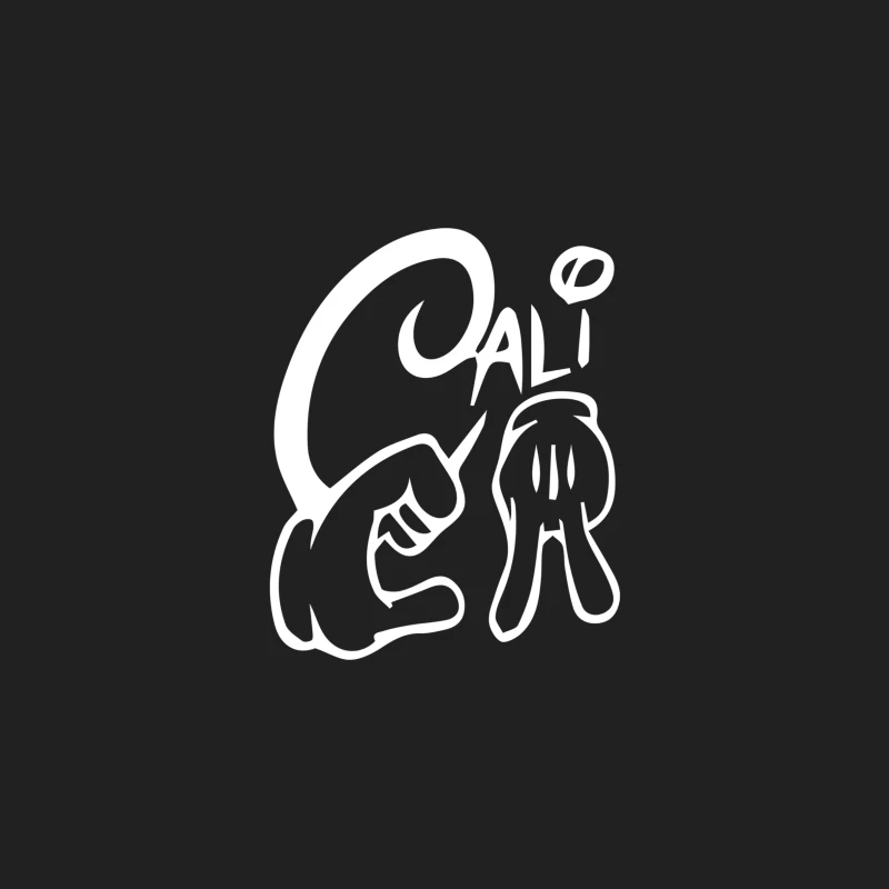 California Love Cali Finger Sign Bucket Hat