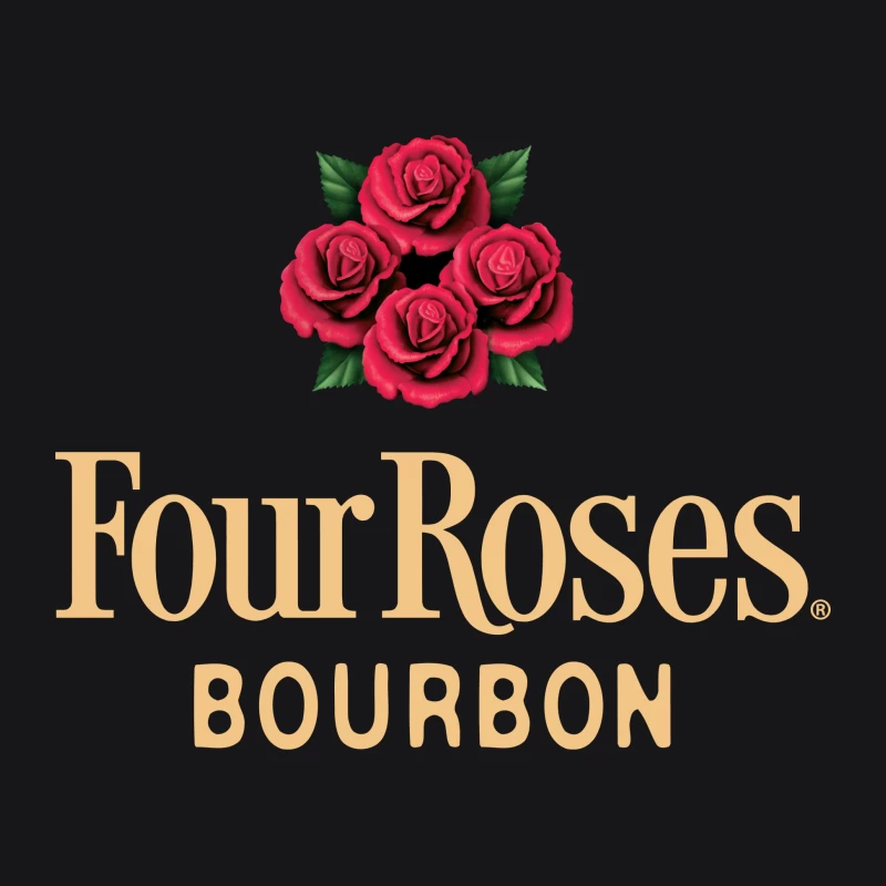 Four Roses Bourbo Male Pullover Hoodie