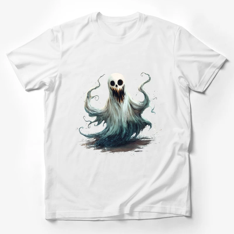 Ethereal Ghost Monster with Haunting Expression Male T-Shirt