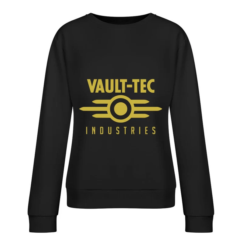vault tec logo 3 Female Pullover Sweatshirt