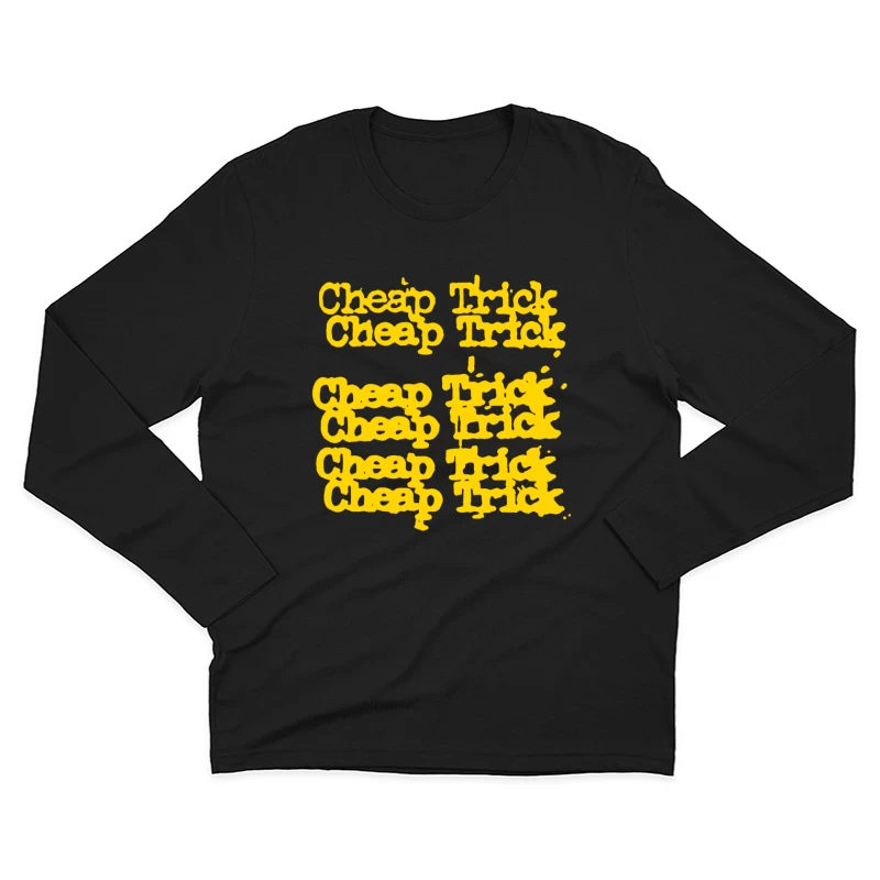 Cheap Trick Male Long Sleeve T-Shirt