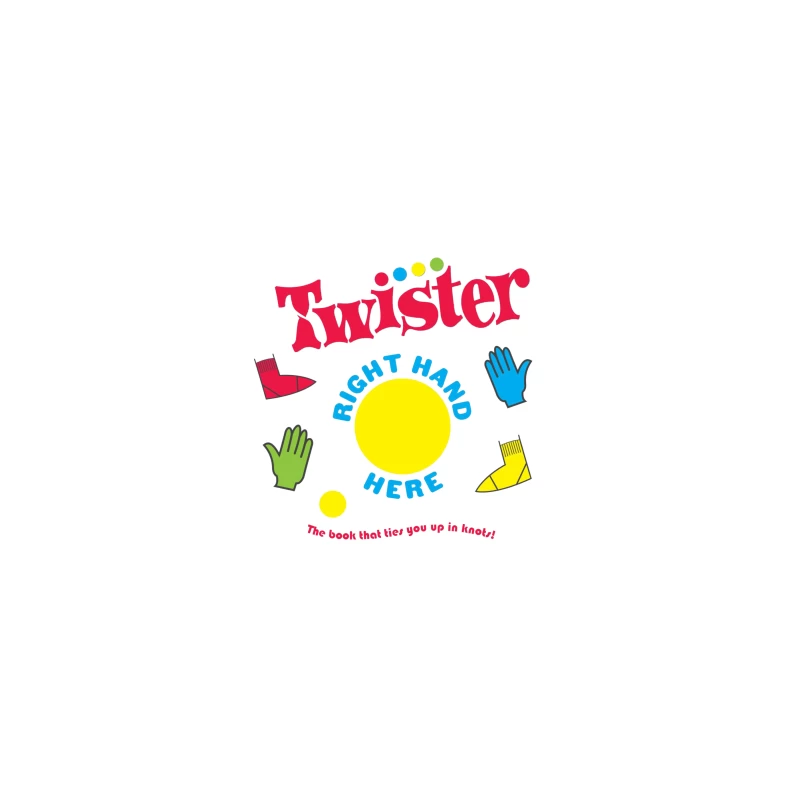 Twister Lets Play Game Desk Mat