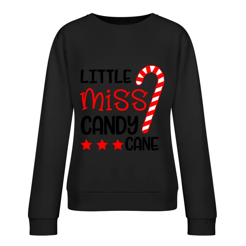 Petite Miss Sucre d'Orge avec Étoiles Femme Sweat-shirt à enfiler