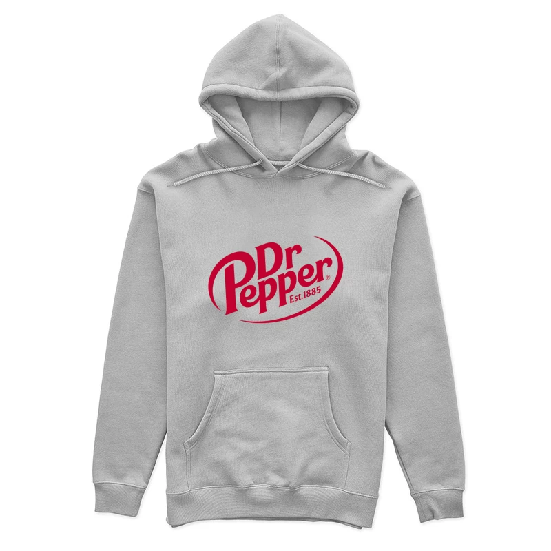 Dr Pepper Classic Red Logo Design - Established 1885 Female Pullover Hoodie