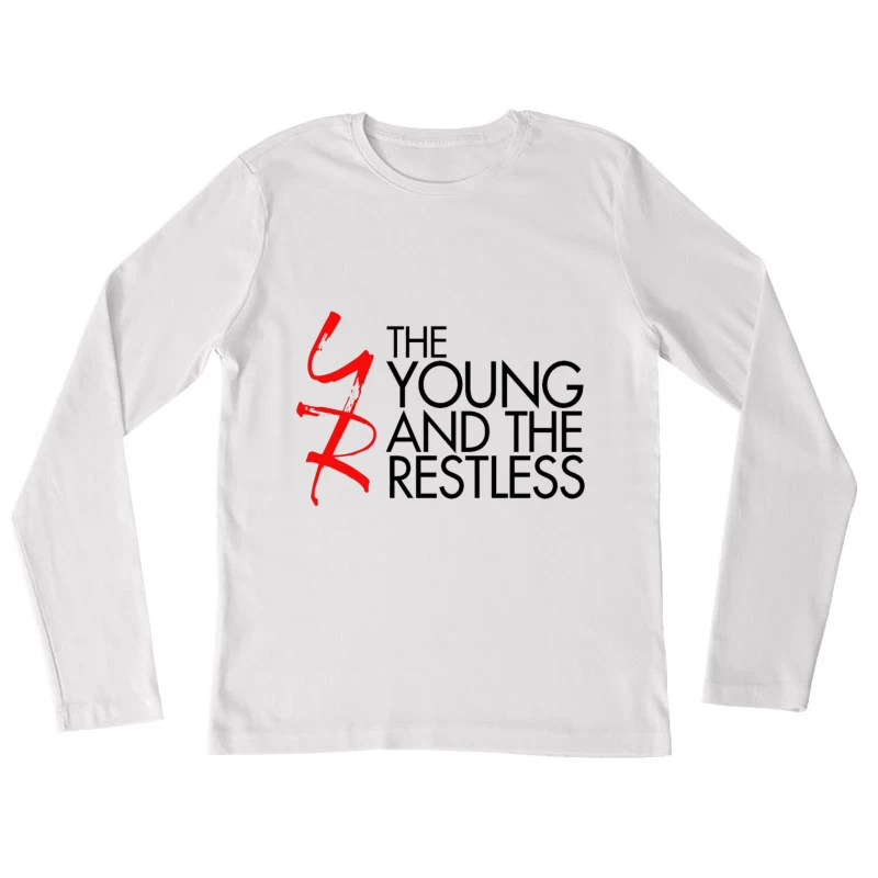 The Young and the Restless TV Show Logo Design Female Long Sleeve T-Shirt