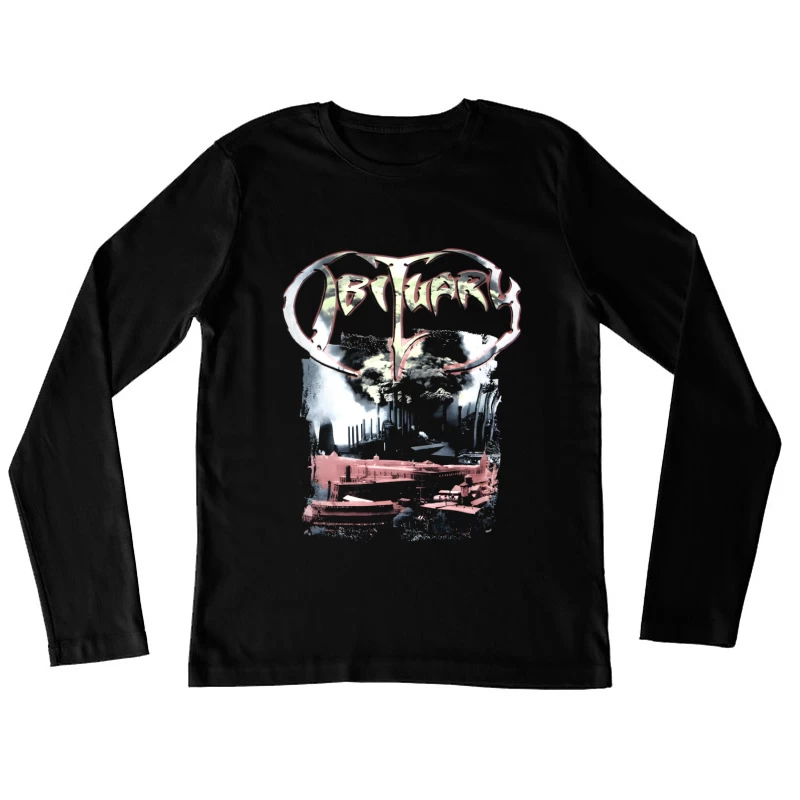 Obituary World Demise Female Long Sleeve T-Shirt