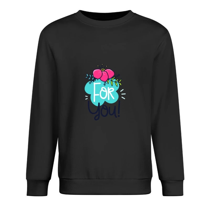 Conception Florale pour Vous Homme Sweat-shirt à enfiler