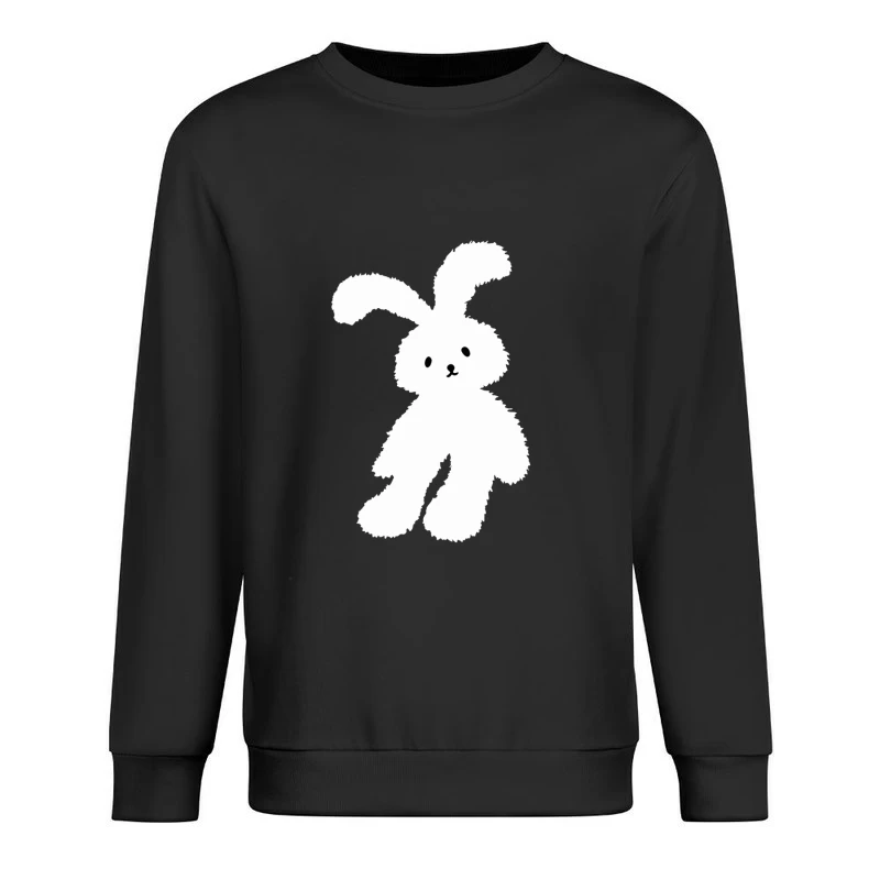 Süßes, flauschiges Häschen Herren Pullover Sweatshirt