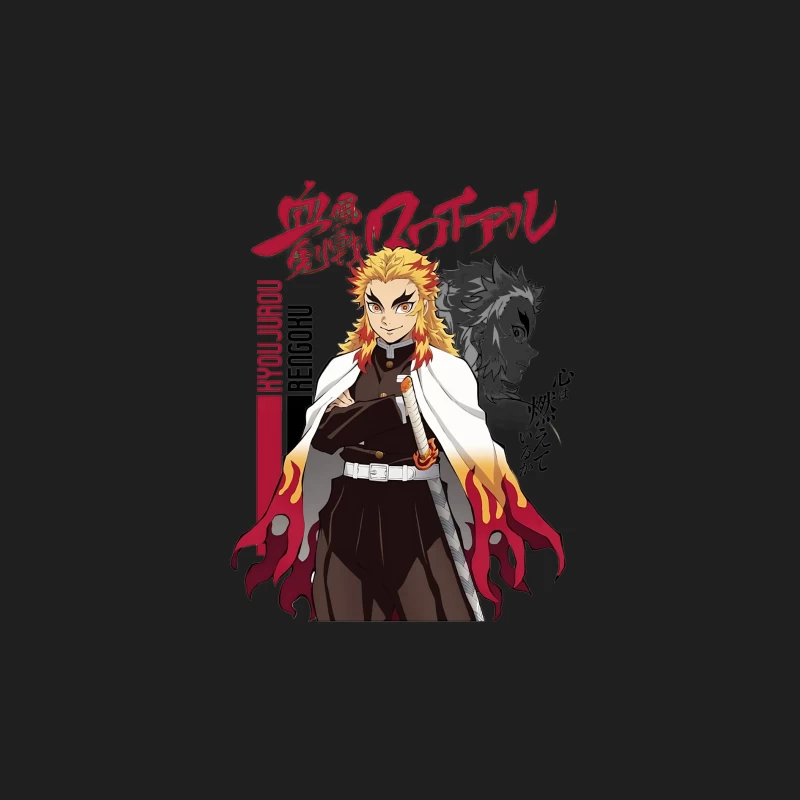 Rengoku Kyoujurou Manga Kunst Herren Tanktops