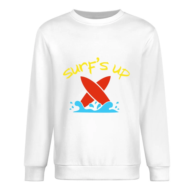 Aloha Surfer, planches de surf croisées Homme Sweat-shirt à enfiler