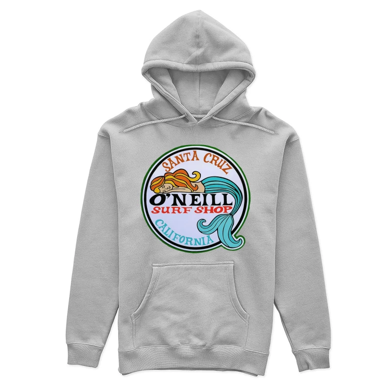 Vintage O'Neill Surf Shop Logo from Santa Cruz, California Female Pullover Hoodie