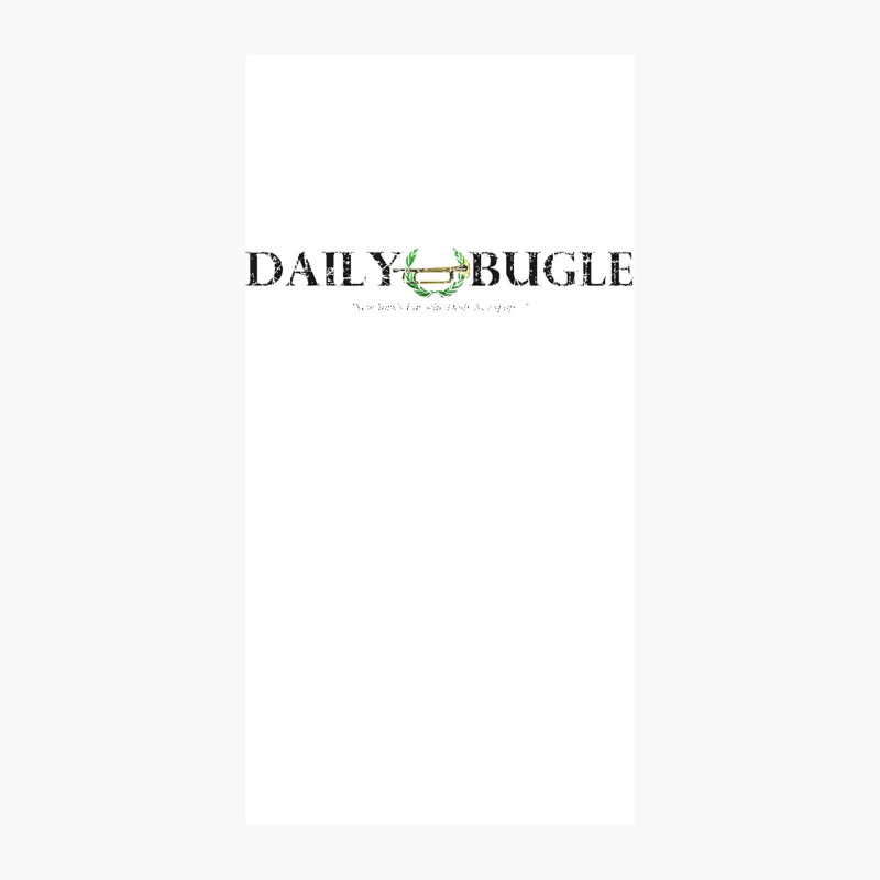 Daily Bugle, distressed iPhone Case