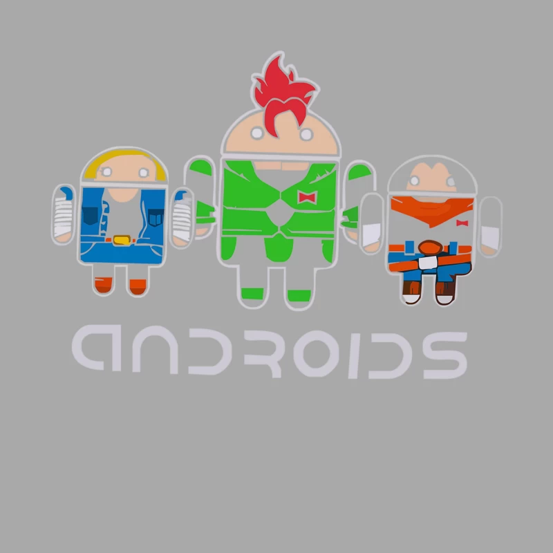 Androids Female Pullover Hoodie