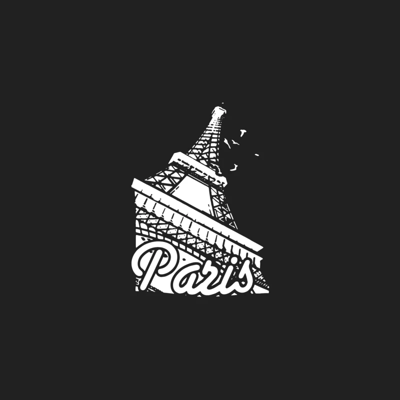 Paris France Eiffel Tower Bucket Hat