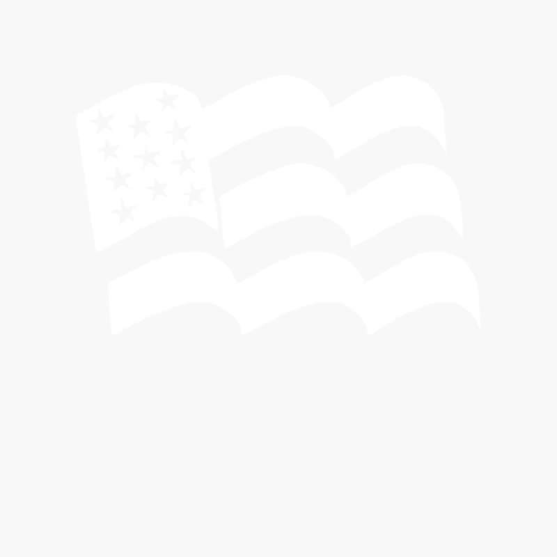 American Flag Sticker Vinyl Decal - USA Stars United States Country Car Window Cotton Tote Bag