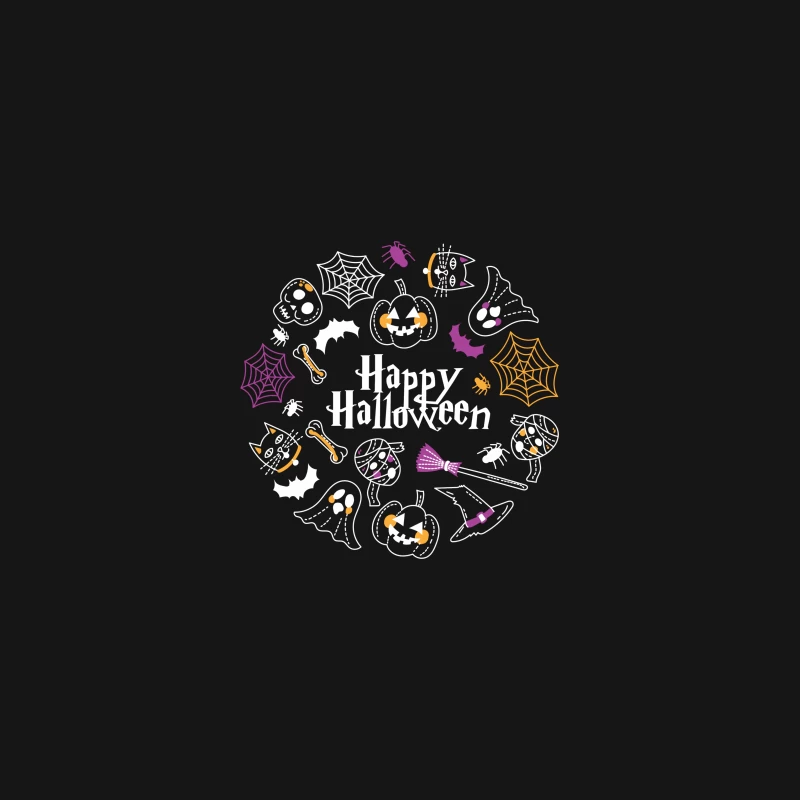 Happy Halloween Fun Desk Mat
