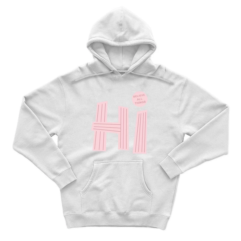 Hallo Design mit Glaubensbotschaft Herren Pullover Hoodie