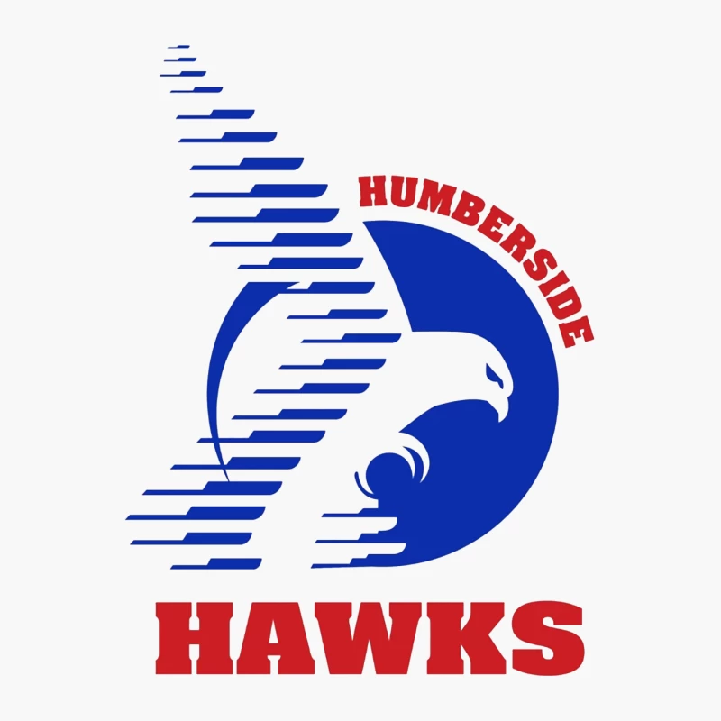 Humberside Hawks Sports Team Logo Cotton Tote Bag