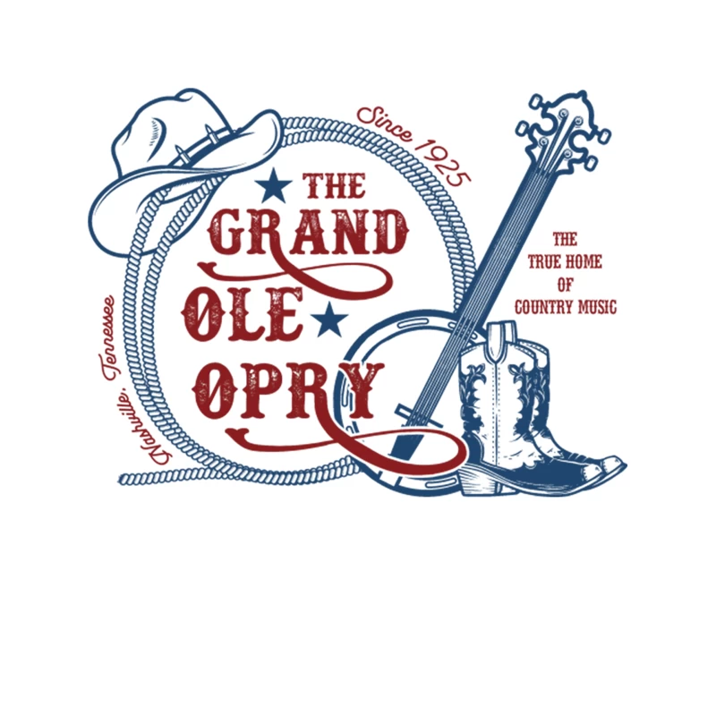 The Grand Ole Opry - The Home of Country Music Tapestry