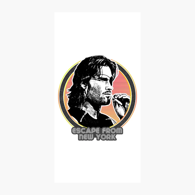 Escape From New York  Retro Look Fan Design iPhone Case