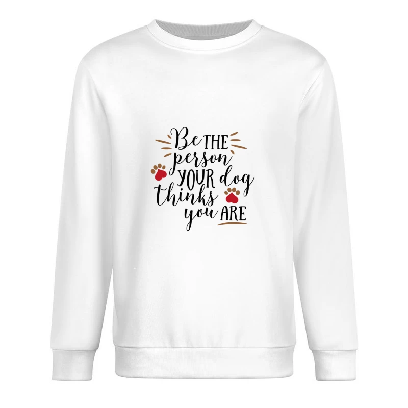 Inspiration pour les amoureux des chiens Homme Sweat-shirt à enfiler