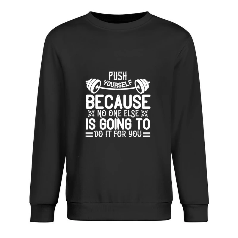 Motivation fitness et auto-discipline Homme Sweat-shirt à enfiler