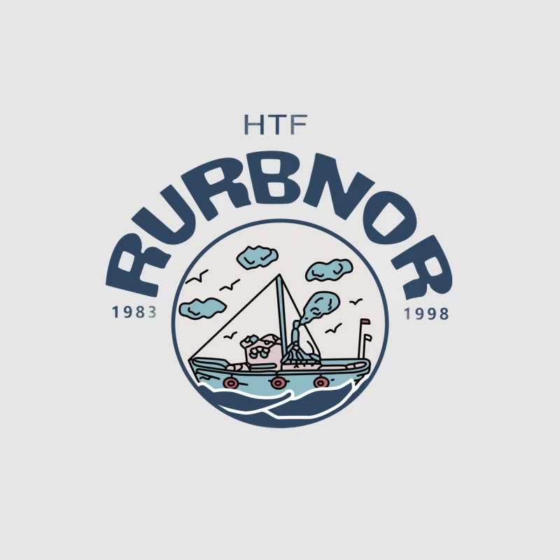 Rurbnor Segelboot 1983-1998 Herren Pullover Hoodie