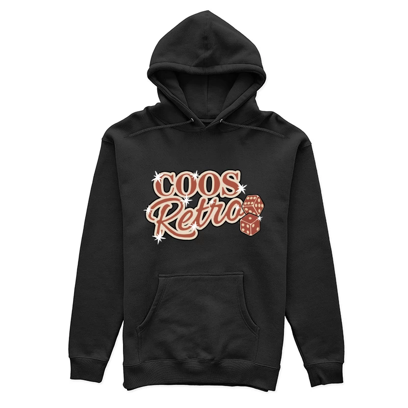 Retro-Spielewürfel-Design Damen Pullover Hoodie