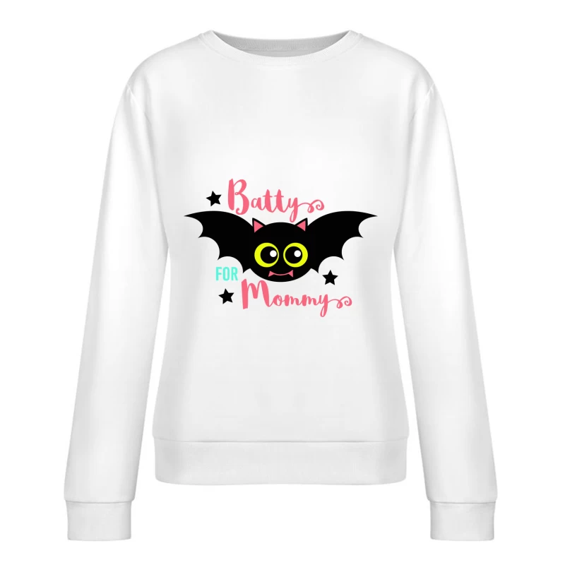 Chauve-souris adorable pour maman Femme Sweat-shirt à enfiler
