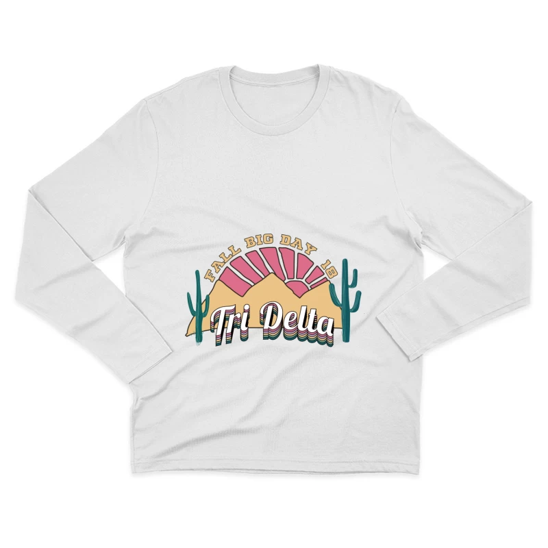 Tri Delta Herbst-Event 18 Herren Langarm T-Shirt