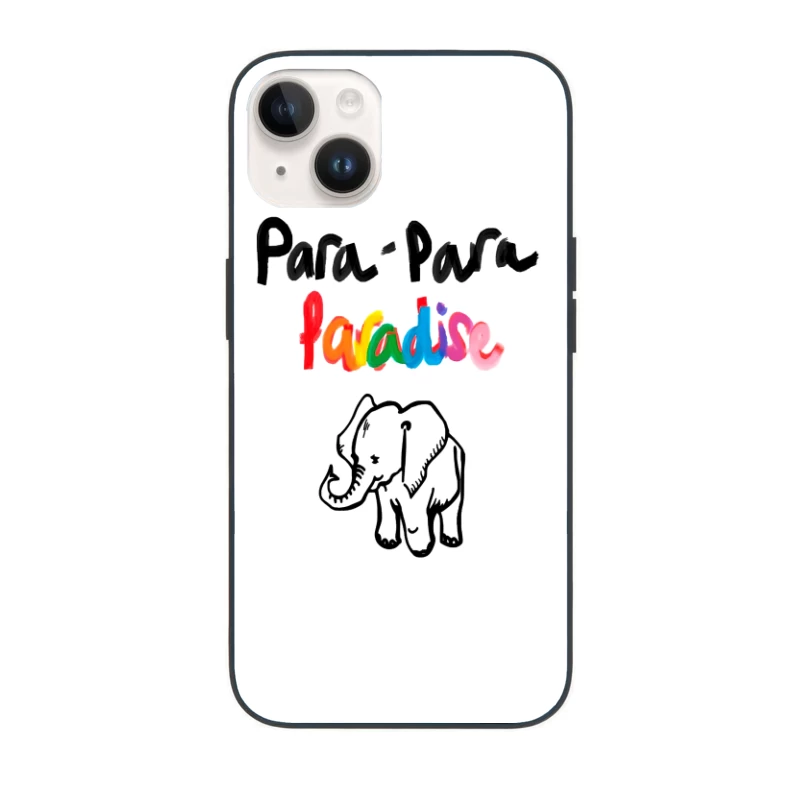 Coldplay Para Para Paradise iPhone Case