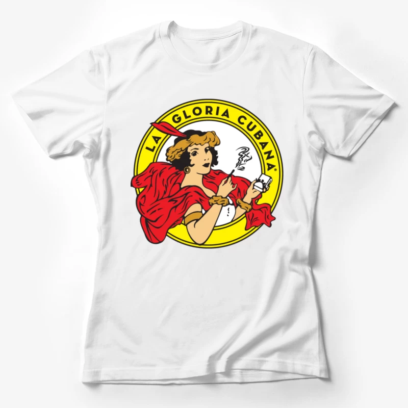 La gloria Cubana Cigar Female T-Shirt