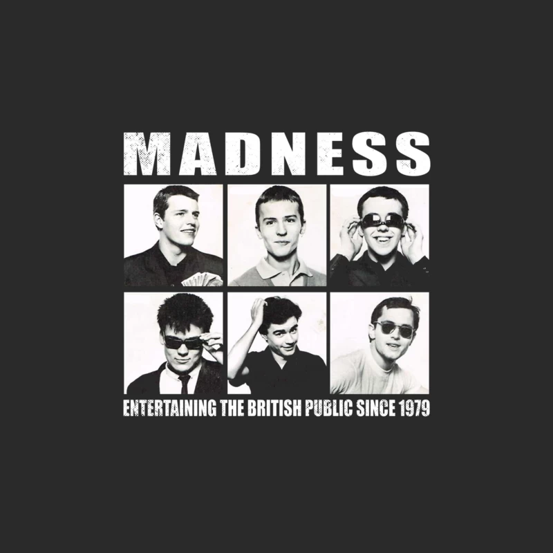 Vintage Portrait Collection of British Ska Band Madness - Since 1979 Baseball Cap