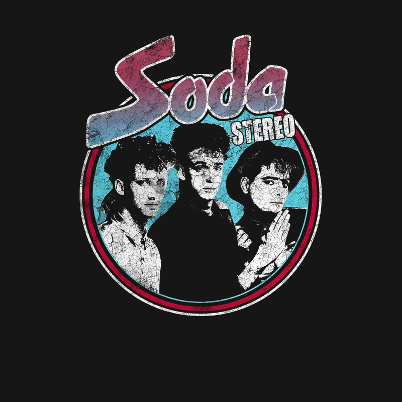 Soda Stereo Vintage Female T-Shirt