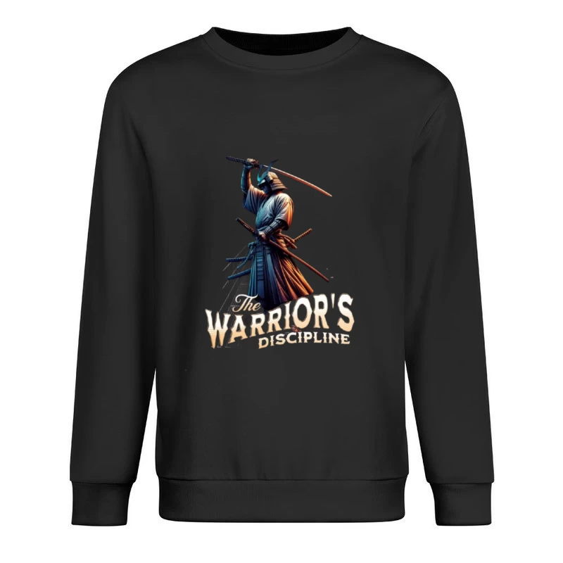 Samurai Warrior's Combat Discipline Male Pullover Sweatshirt