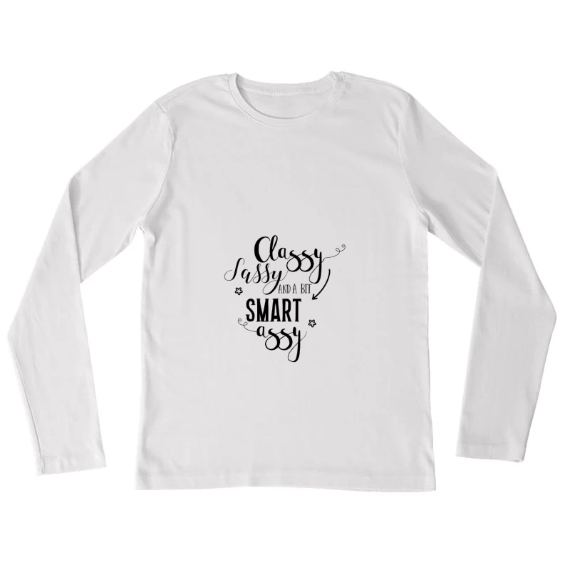 Icône en forme de cœur entrelacé Femme Manches Longues T-Shirt