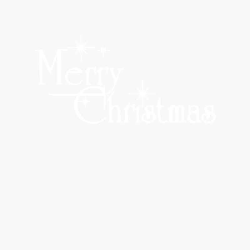 Merry Christmas Cotton Tote Bag
