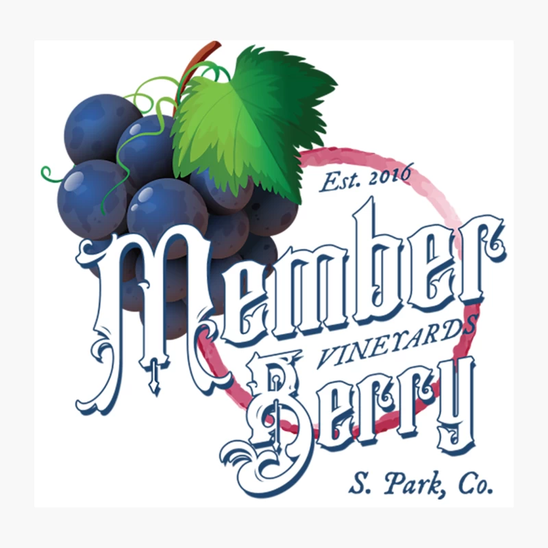 Member Berry Vineyards from South Park Throw Pillow