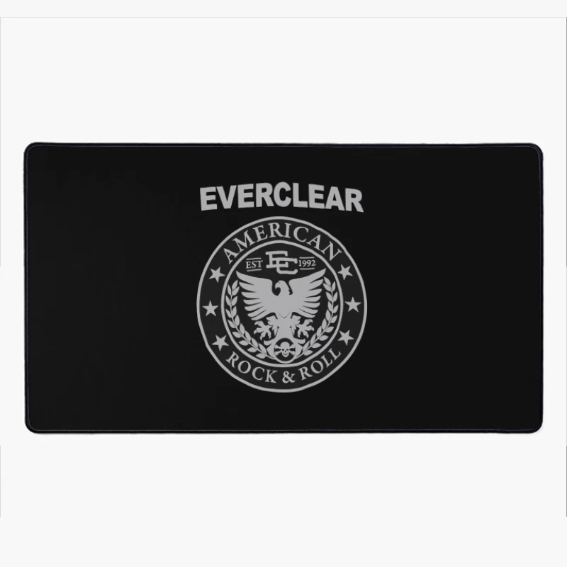 Everclear American Rock & Roll Band Emblem Est. 1992 Desk Mat