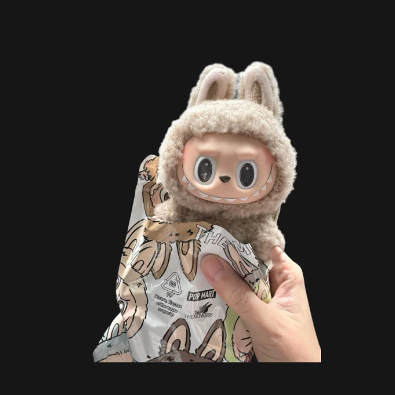 Niedliche Figur in Hasenkostüm Damen Langarm T-Shirt